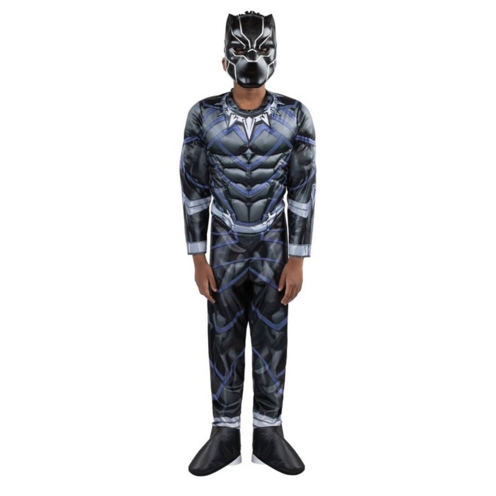 EUC. Worn once. Black Panther Costume. Comes in original packaging.